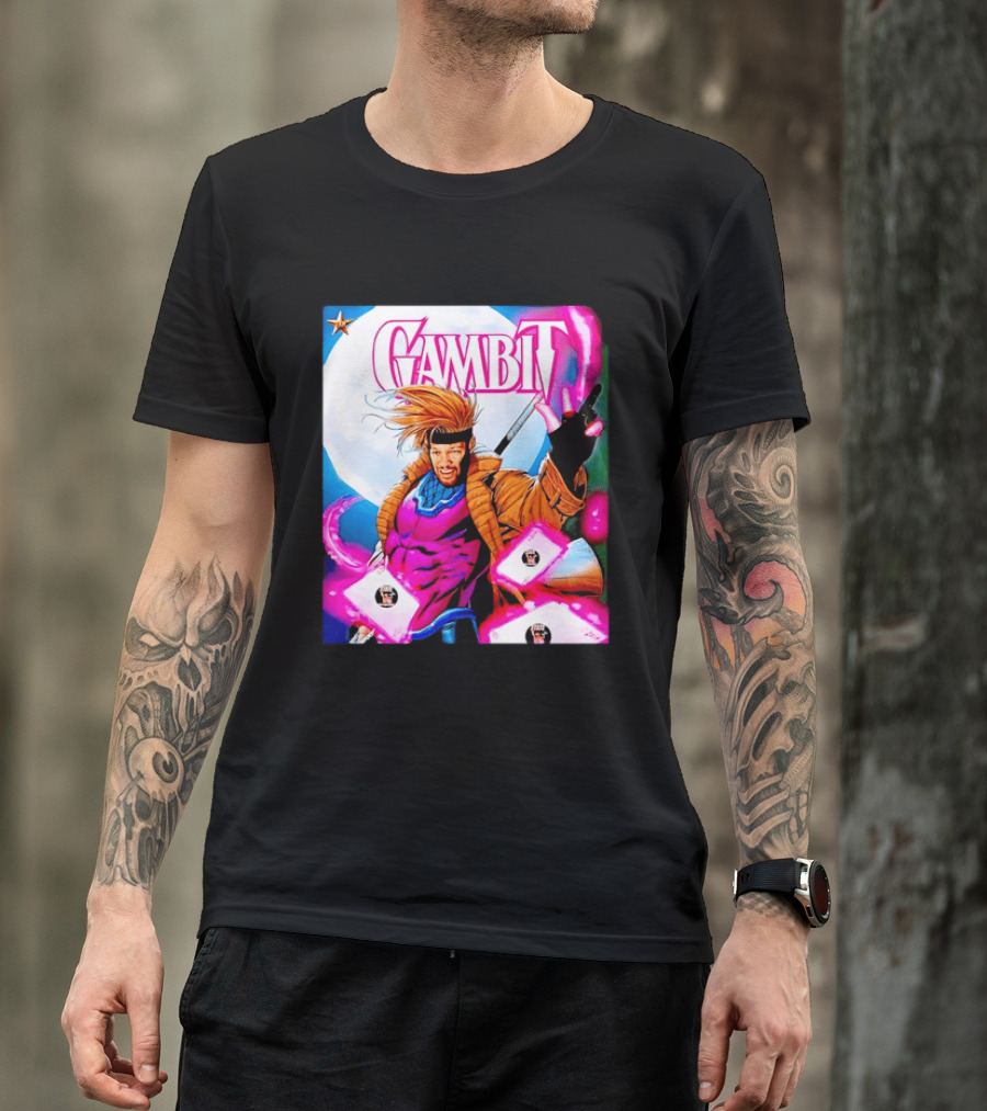 Jalen Brunson New York Knicks Gambit Crossover Comic T-Shirt