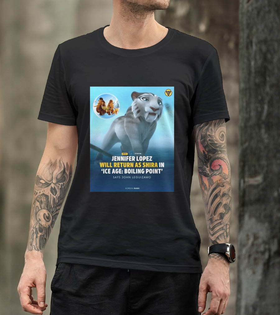 Jennifer Lopez Returns Shira Ice Age Boiling Point John Leguizamo T-Shirt