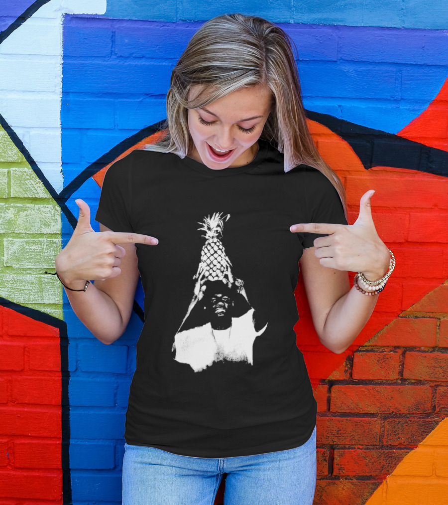 Myles Lewis Skelly Pineapple Headprint T-Shirt