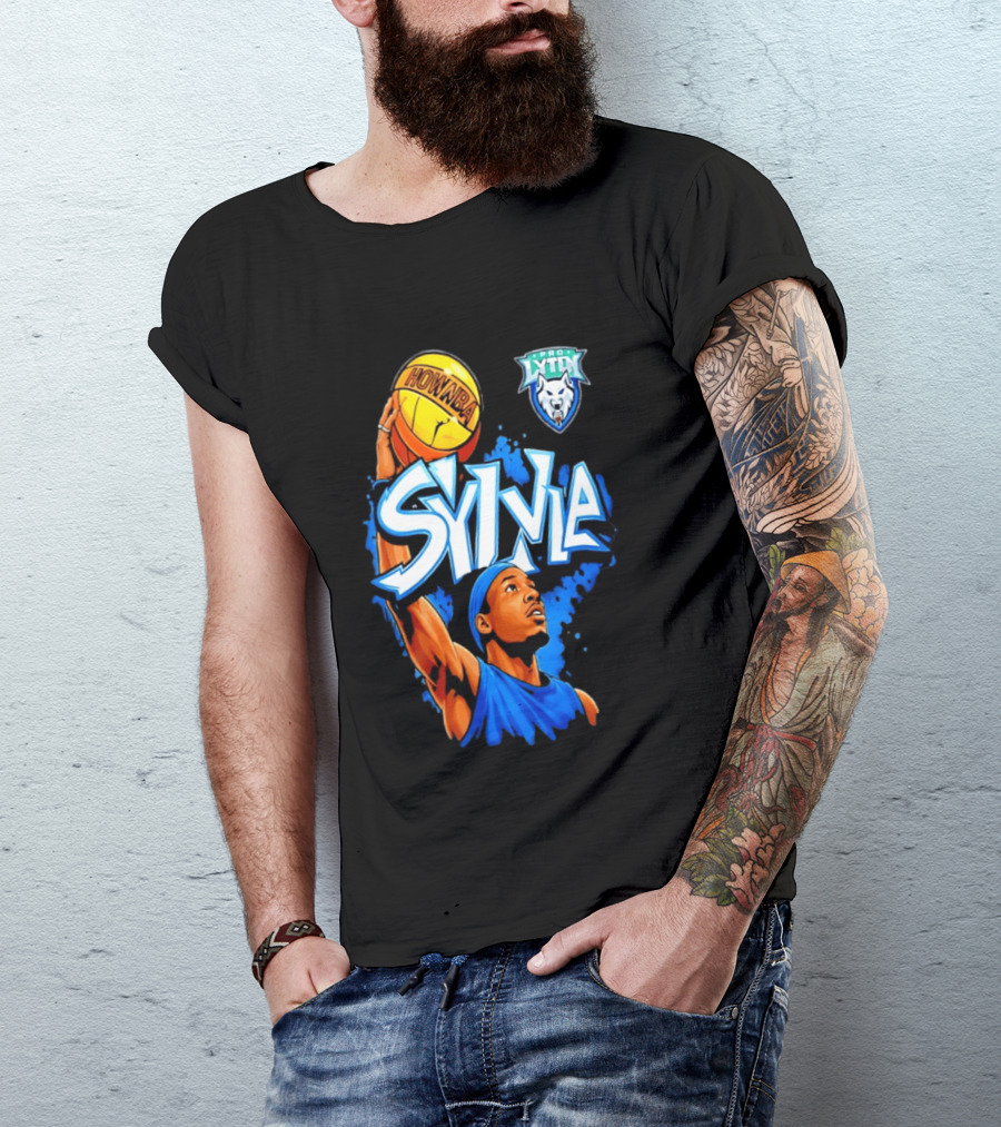 Sylvia Hownba Pro Lytin Basketball Player T-Shirt