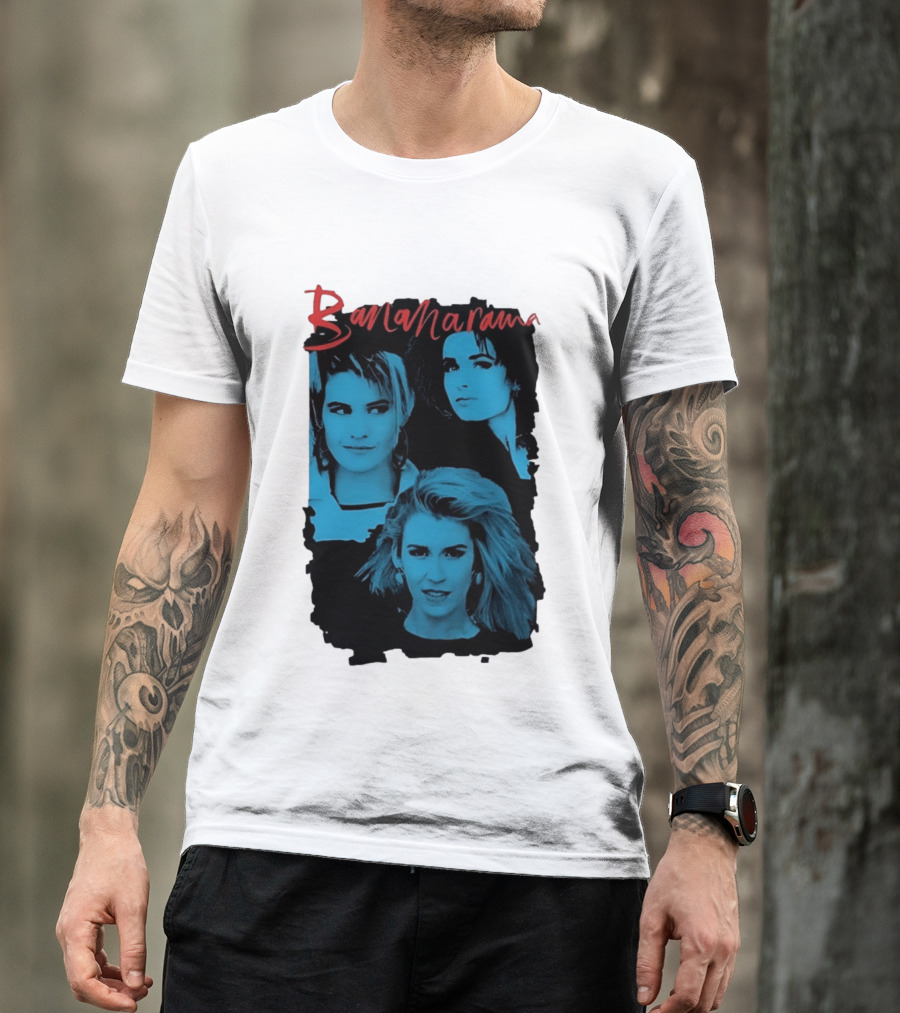 Bananarama 80s Pop Halftone T-Shirt