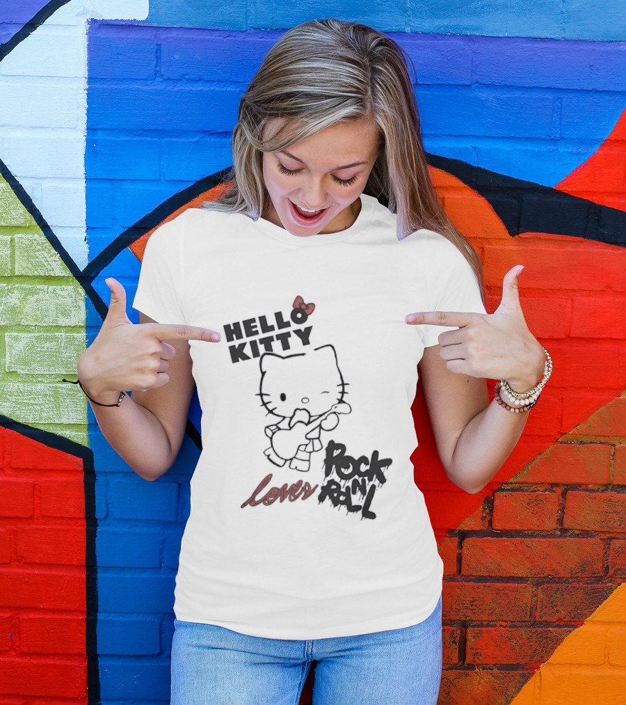 Hello Kitty Lovers Rock N Roll T-Shirt