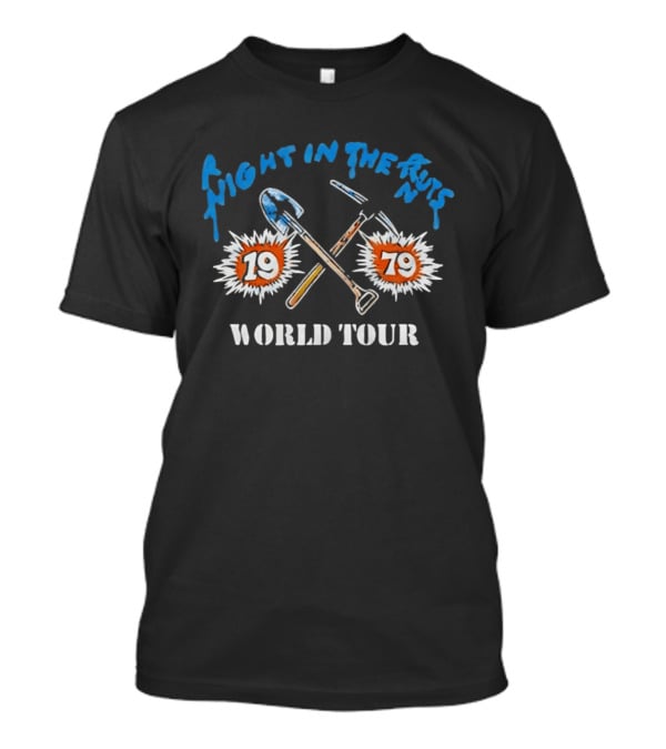 Aerosmith Night In The Ruts 1979 World Tour Shovels And Picks T-Shirt