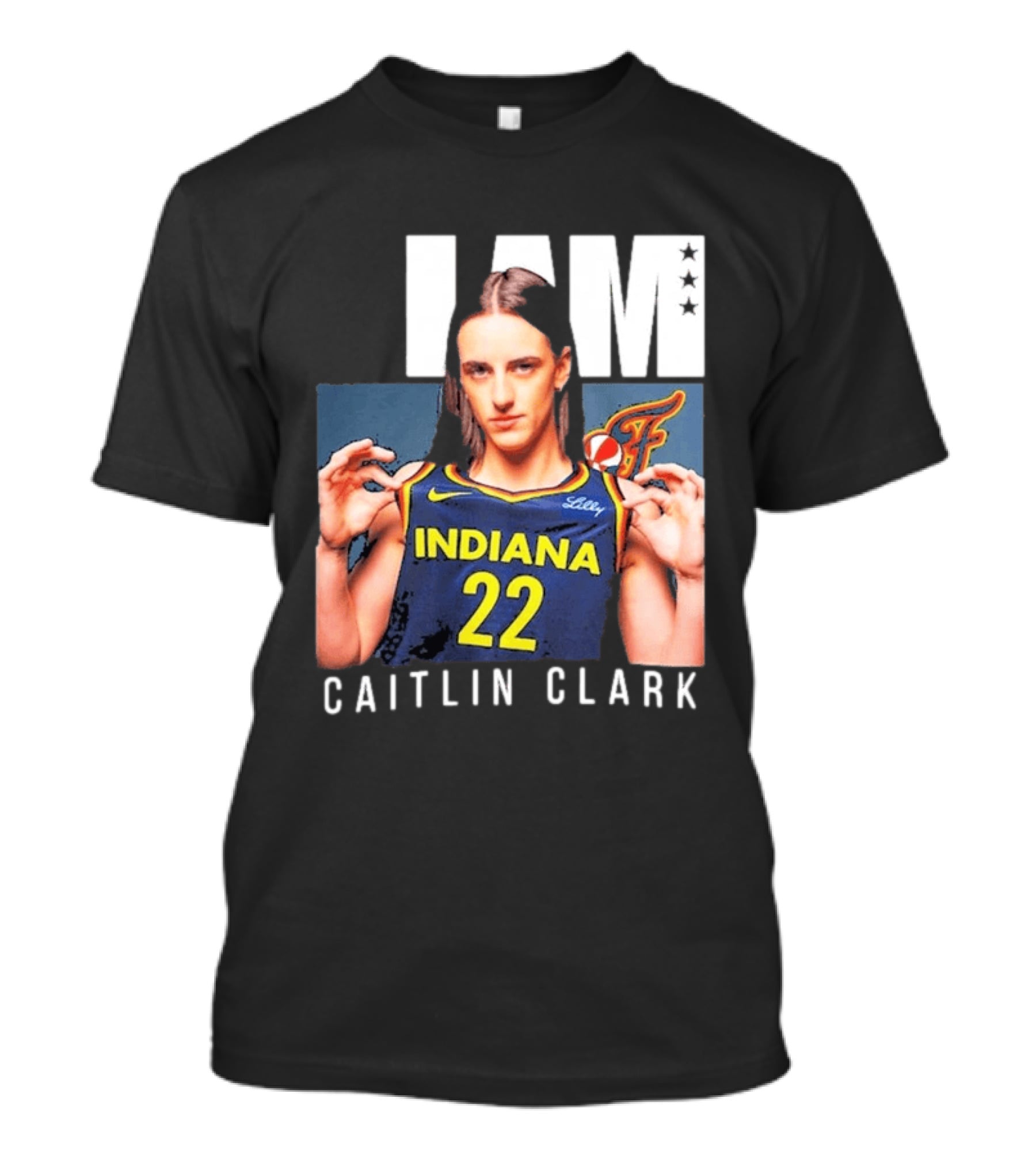 Caitlin Clark Indiana Fever Basketball SLAM Magazine I AM T-Shirt