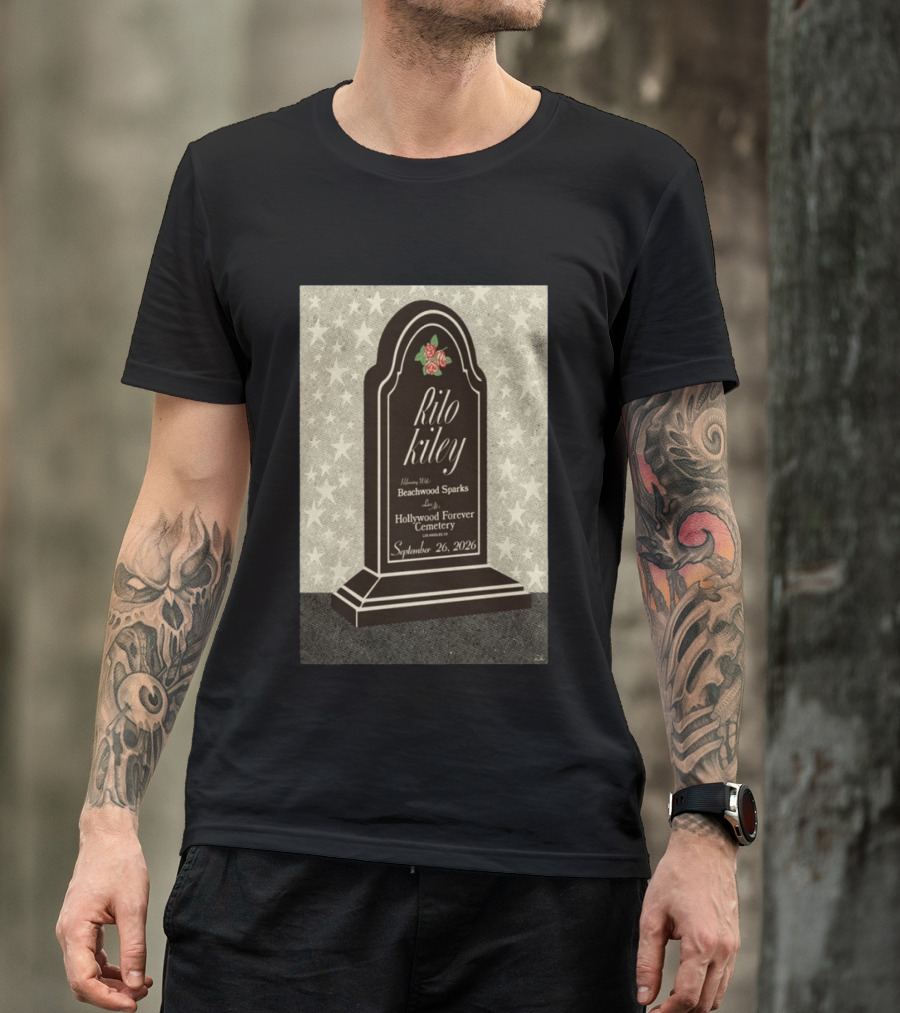 Rilo Kiley Featuring Beachwood Sparks Hollywood Forever Cemetery Los Angeles September 26 2026 T-Shirt