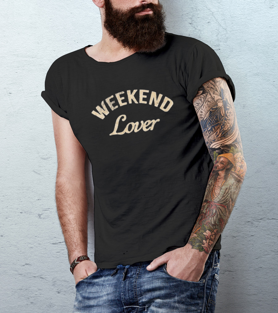 Maggie Rose Weekend Lover Vintage Casual T-Shirt