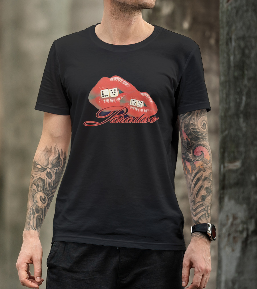 Paradise Lips Dice RS LV T-Shirt