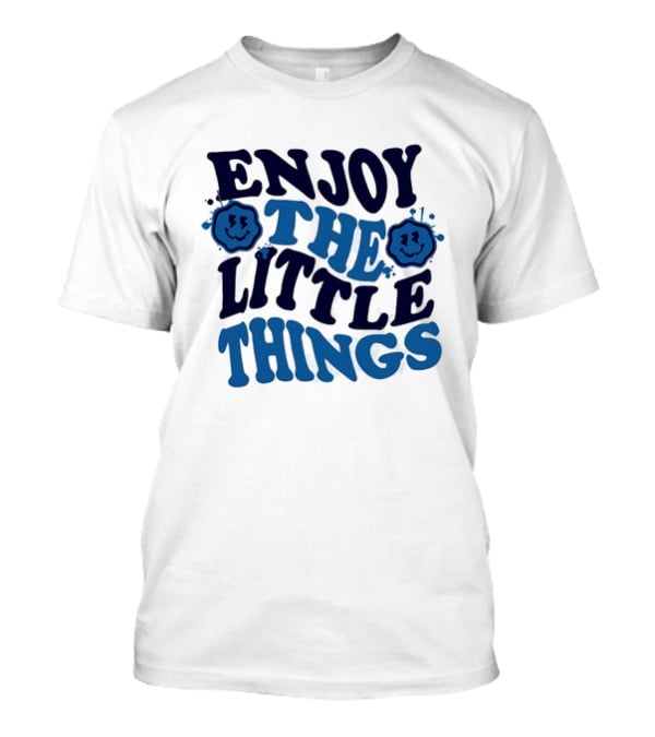 Enjoy The Little Things Smiley Faces T-Shirt