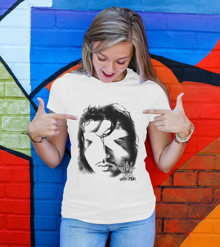 Fuerza Regida Star Face Black T-Shirt