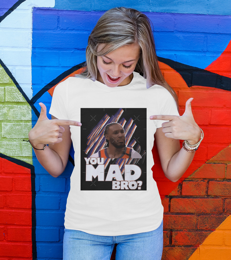 Jae Crowder You Mad Bro Meme Phoenix Suns Basketball Fan T-Shirt