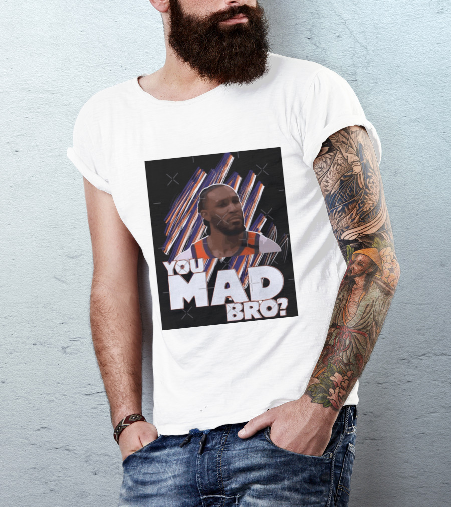 Jae Crowder You Mad Bro Meme Phoenix Suns Basketball Fan T-Shirt