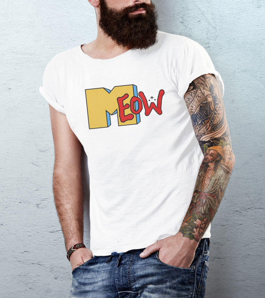 MTV Meow Cat T-Shirt