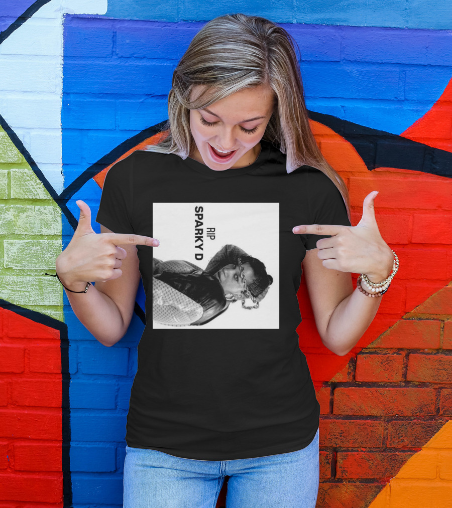 RIP Sparky D 80s Rap Legend Remembered T-Shirt