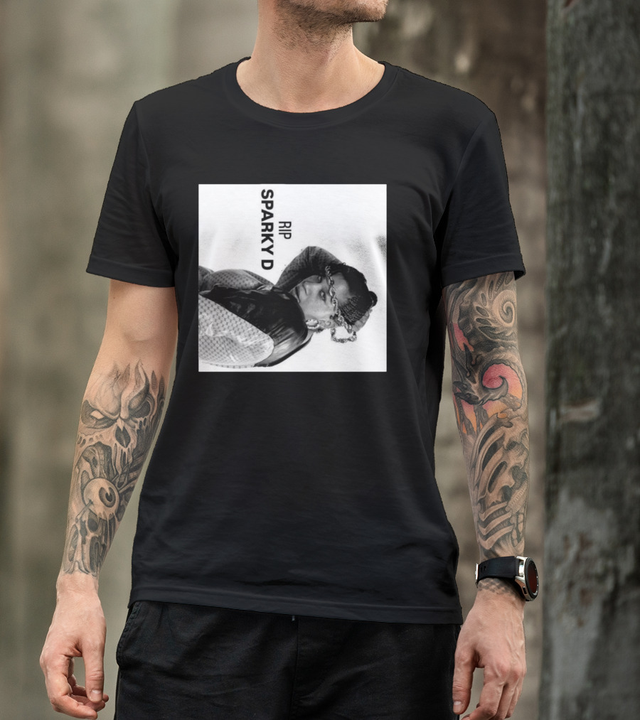 RIP Sparky D 80s Rap Legend Remembered T-Shirt