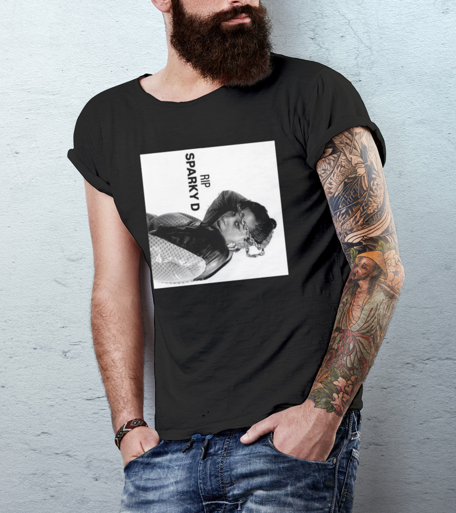 RIP Sparky D 80s Rap Legend Remembered T-Shirt