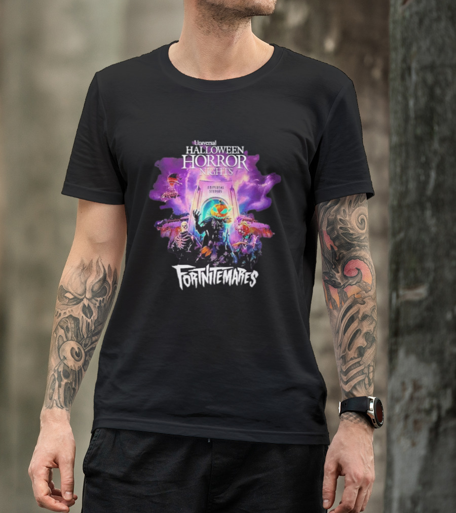 Universal Halloween Horror Nights 2026 Universal Studios Fortnitemares T-Shirt