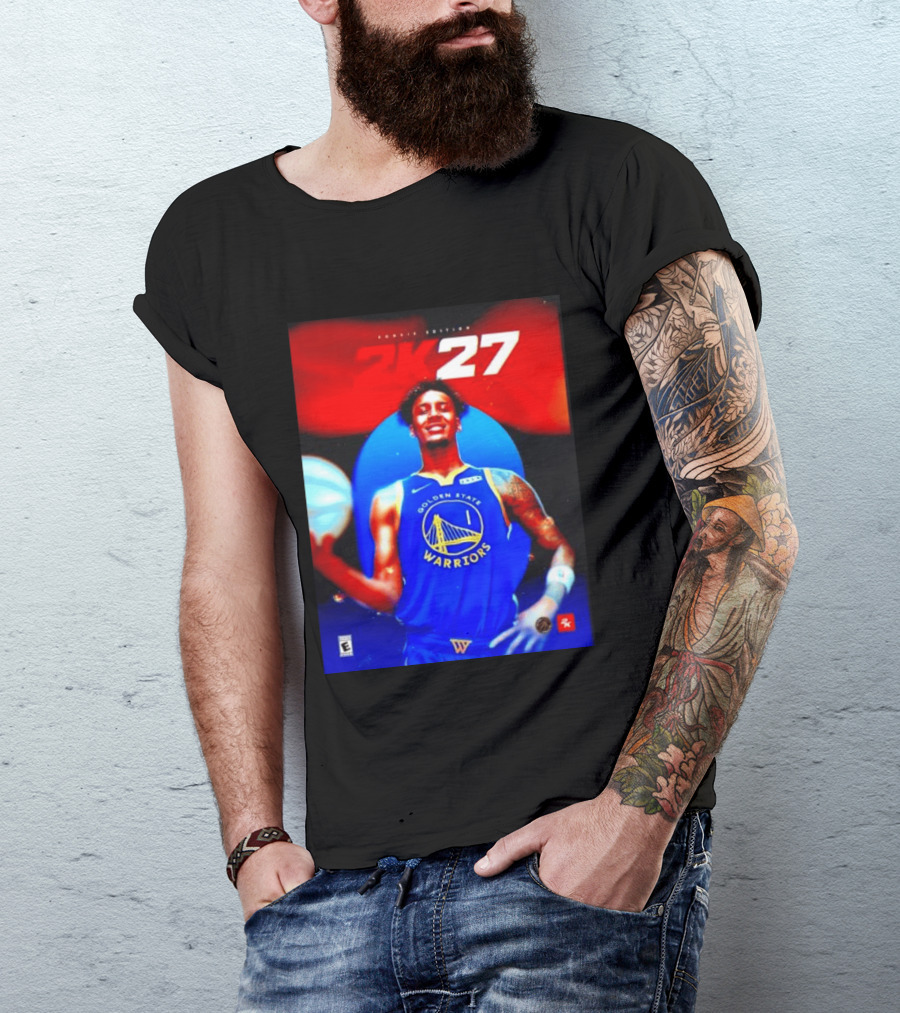 Golden State Warriors NBA 2K27 Rookie Edition Number One Player T-Shirt