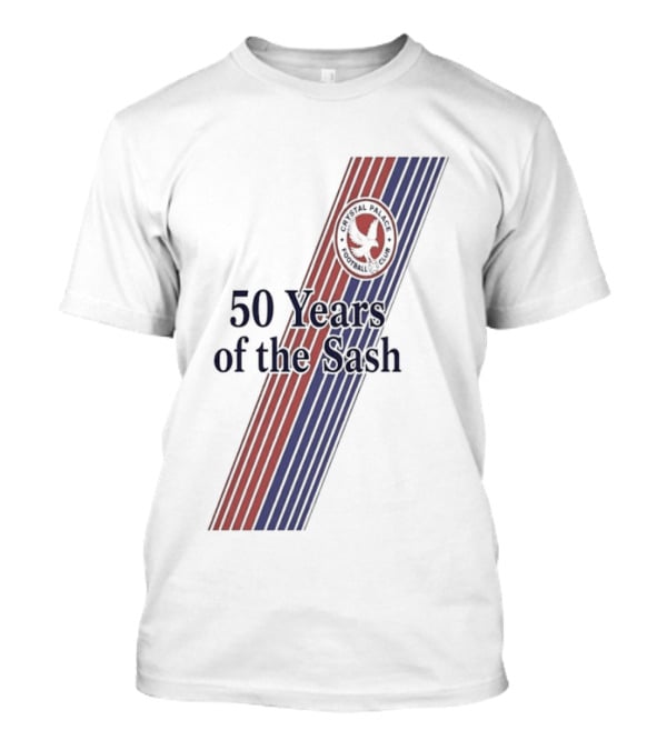 Crystal Palace 50 Years Of The Sash Anniversary Celebration T-Shirt