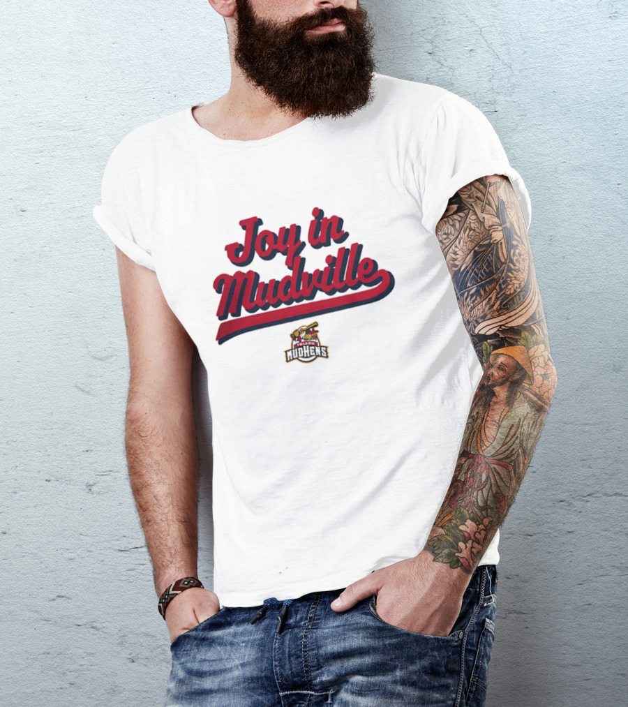 Toledo Mud Hens Joy In Mudville Baseball Team T-Shirt