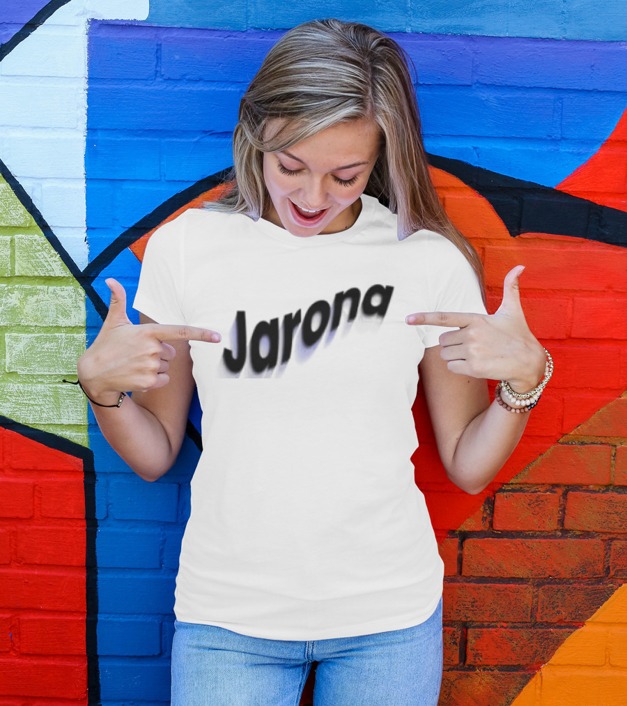 Jarona Paperboxmart Store Blue Black Gradient T-Shirt