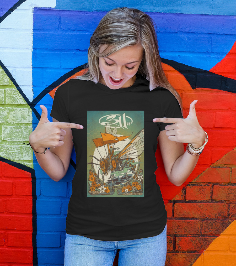 311 PNC Bank Arts Center July 23 2026 New Jersey Concert T-Shirt