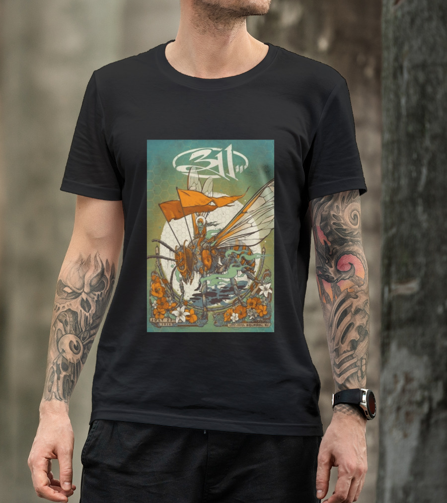 311 PNC Bank Arts Center July 23 2026 New Jersey Concert T-Shirt