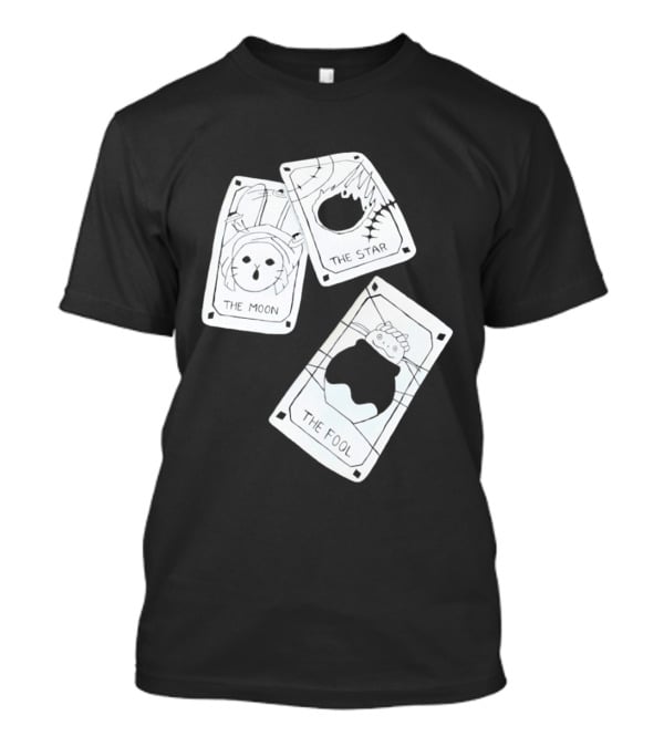 Studio Ghibli Tarot Cards The Moon The Star The Fool Collection T-Shirt