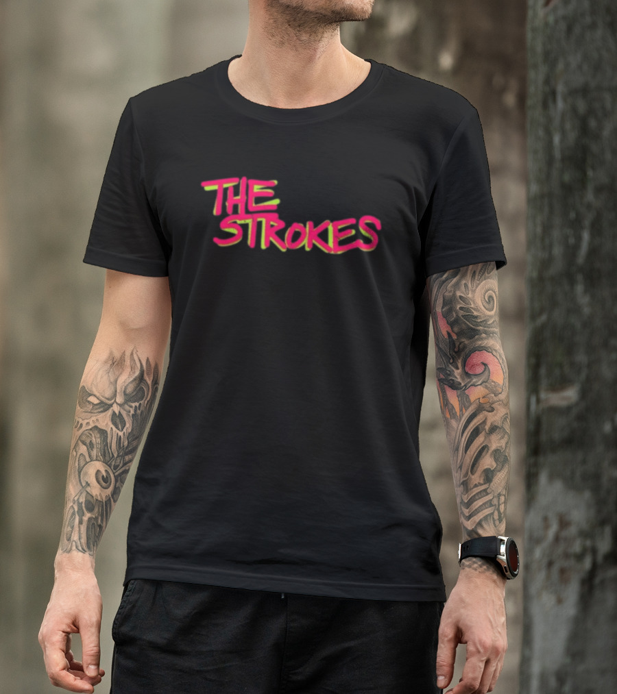 The Strokes Store Neon Shadow T-Shirt
