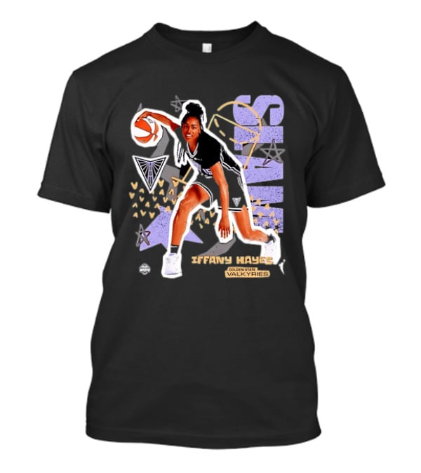 Tiffany Hayes Golden State Valkyries Basketball WNBA 15 T-Shirt