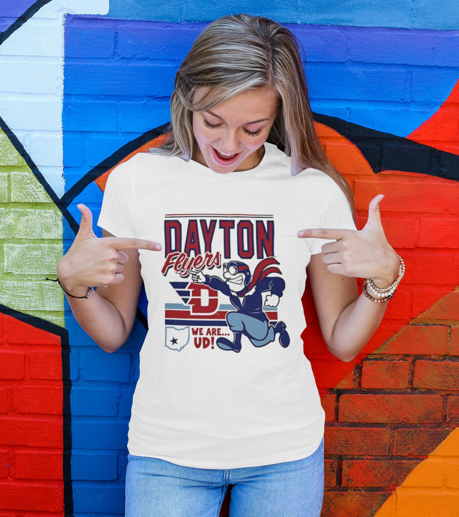 Dayton Flyers We Are UD Rushing Forward T-Shirt