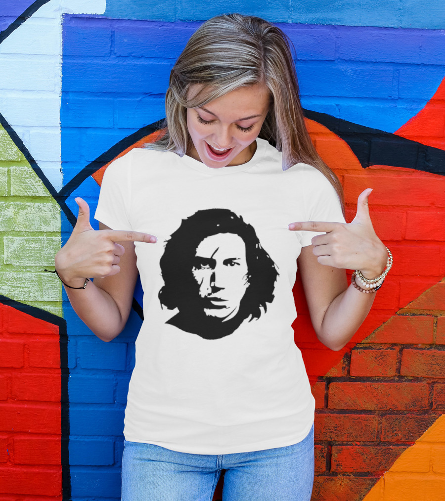 Kylo Ren Stare Silhouette Star Wars T-Shirt