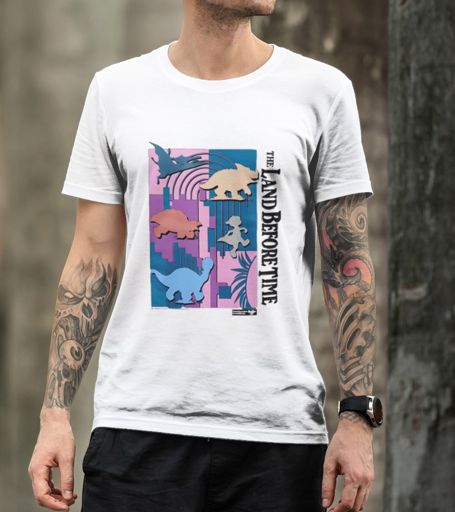 The Land Before Time Littlefoot Cera Petrie Ducky Spike T-Shirt