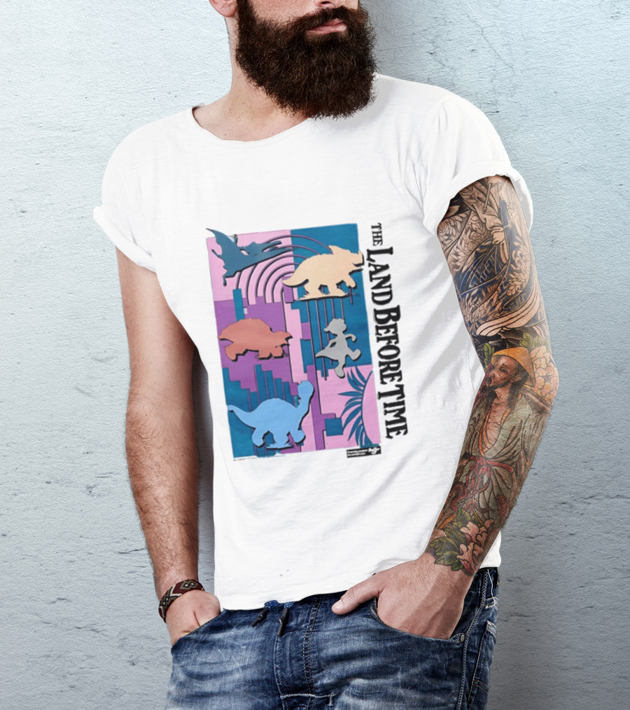 The Land Before Time Littlefoot Cera Petrie Ducky Spike T-Shirt