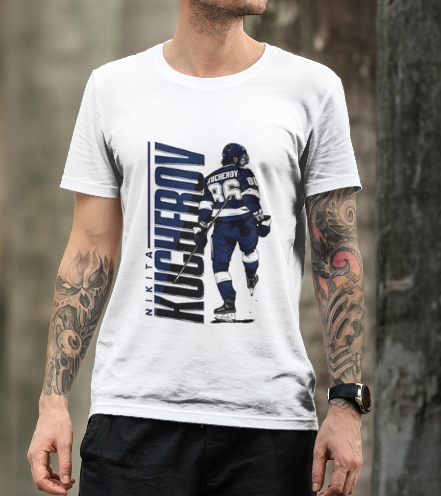 Nikita Kucherov Tampa Bay Lightning NHL Player Skating Number 86 T-Shirt