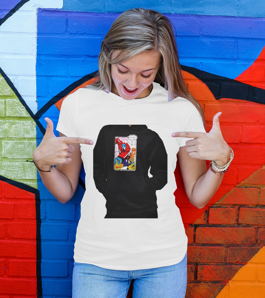 Optimus Prime Transformers Pow Krunch Comic T-Shirt