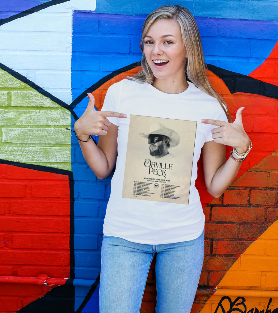 Orville Peck Man Turned Mule Tour 2026 Special Guest Abbie Callahan Concert Dates And Locations T-Shirt
