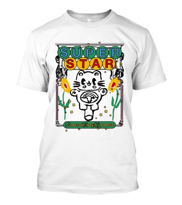 Super Star Rainbow Kitten Surprise RKS Indie Rock T-Shirt