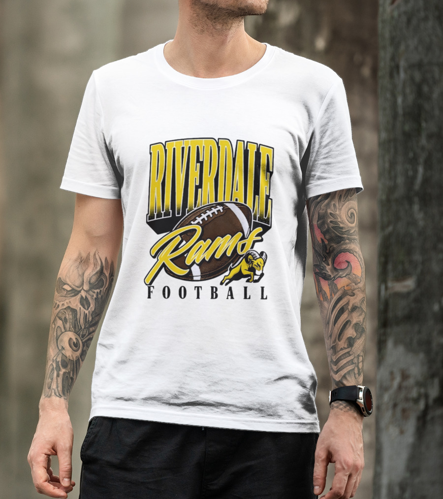 Riverdale Rams Football Varsity Sports Team T-Shirt