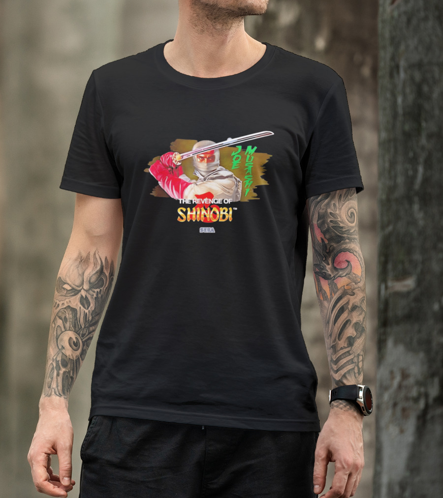 Joe Musashi The Revenge Of Shinobi SEGA T-Shirt