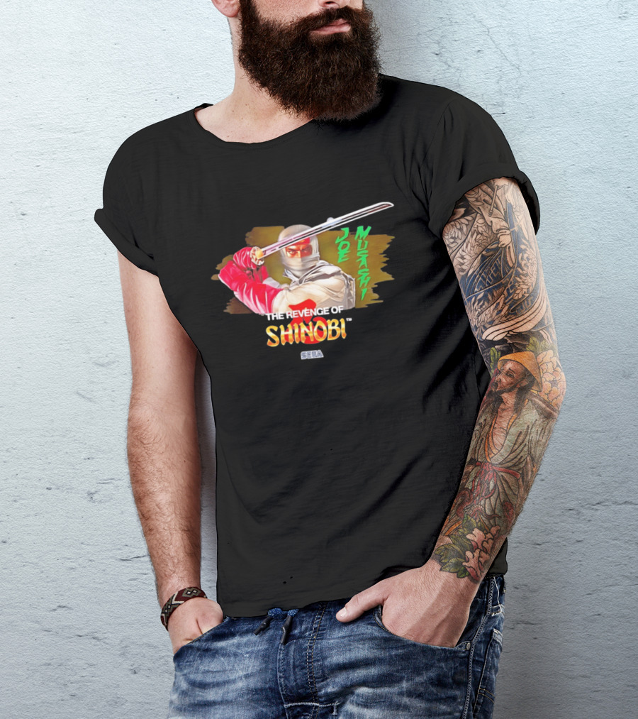 Joe Musashi The Revenge Of Shinobi SEGA T-Shirt