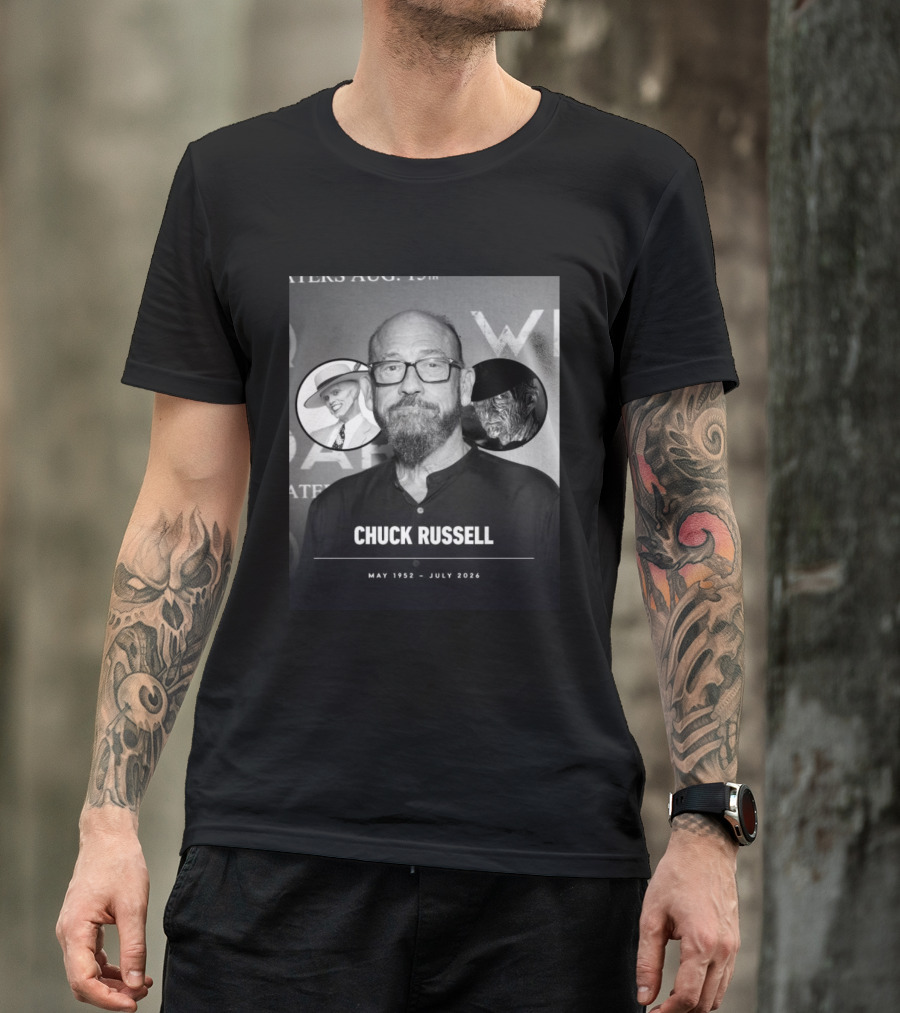 Chuck Russell May 1952 July 2026 The Mask Freddy Krueger T-Shirt