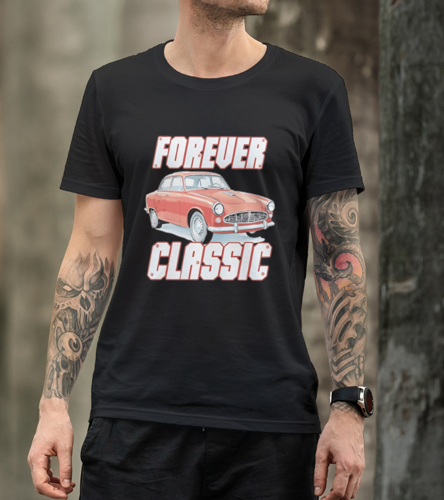 Forever Classic Volvo P1800 Vintage Car T-Shirt