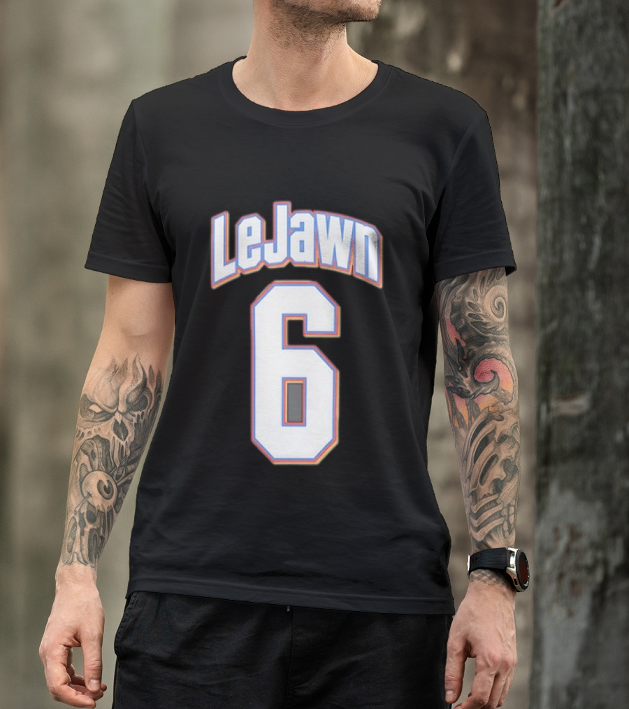 LeJawn 6 Number Jersey Tribute To LeBron James T-Shirt