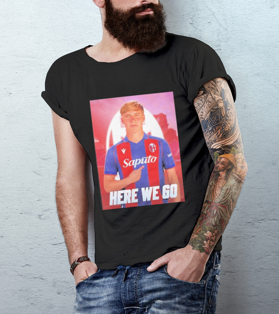 Mikel Amondarain Saputo Bologna FC Here We Go T-Shirt