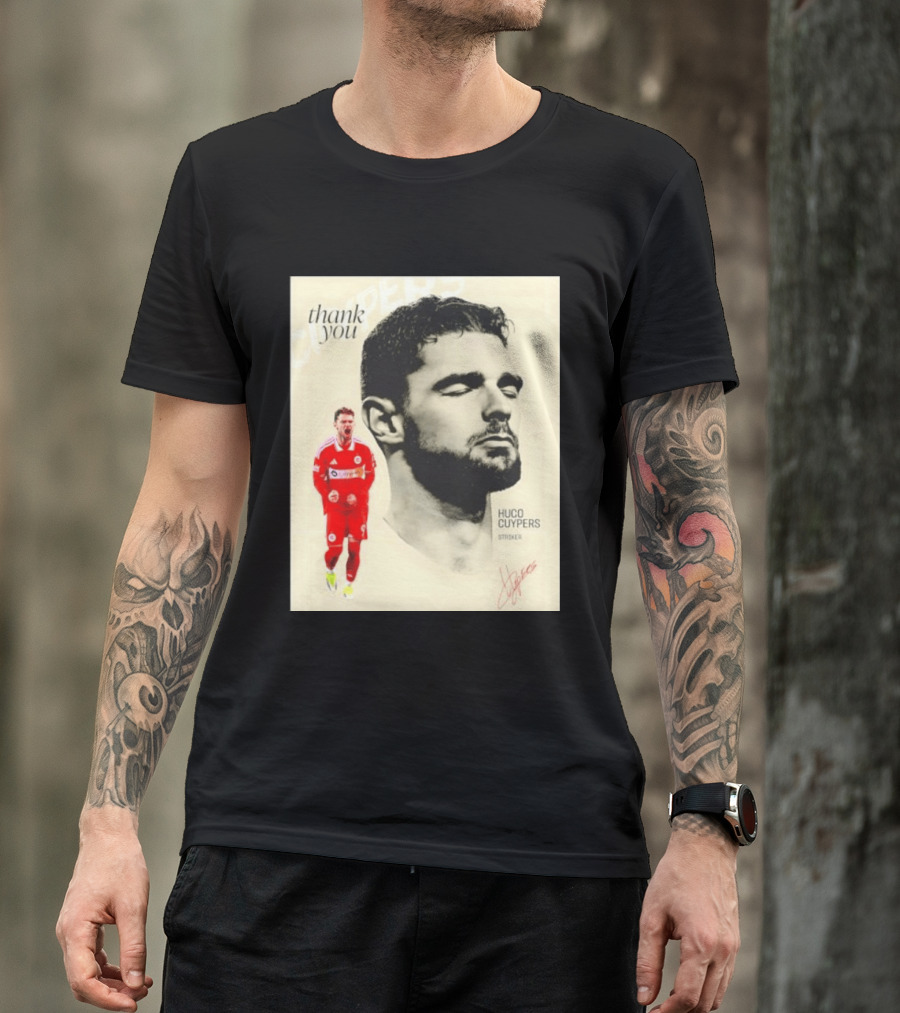 Hugo Cuypers Striker Thank You Chicago Fire FC T-Shirt
