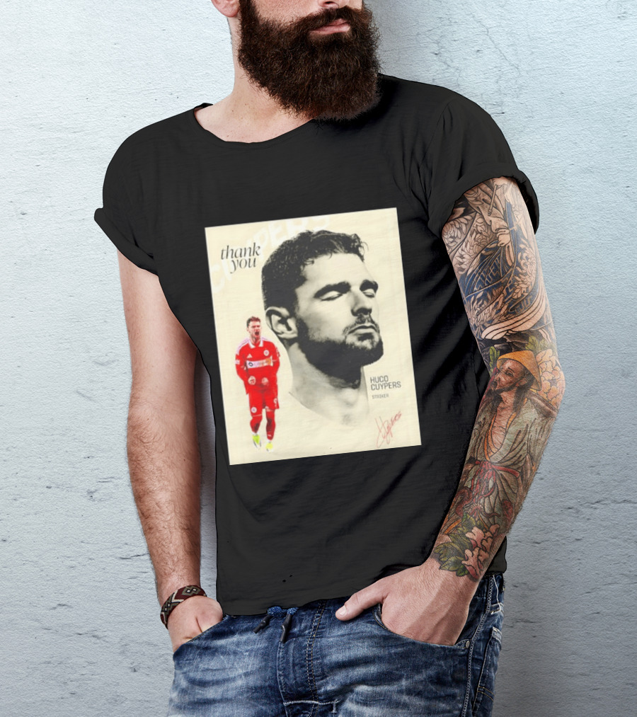 Hugo Cuypers Striker Thank You Chicago Fire FC T-Shirt