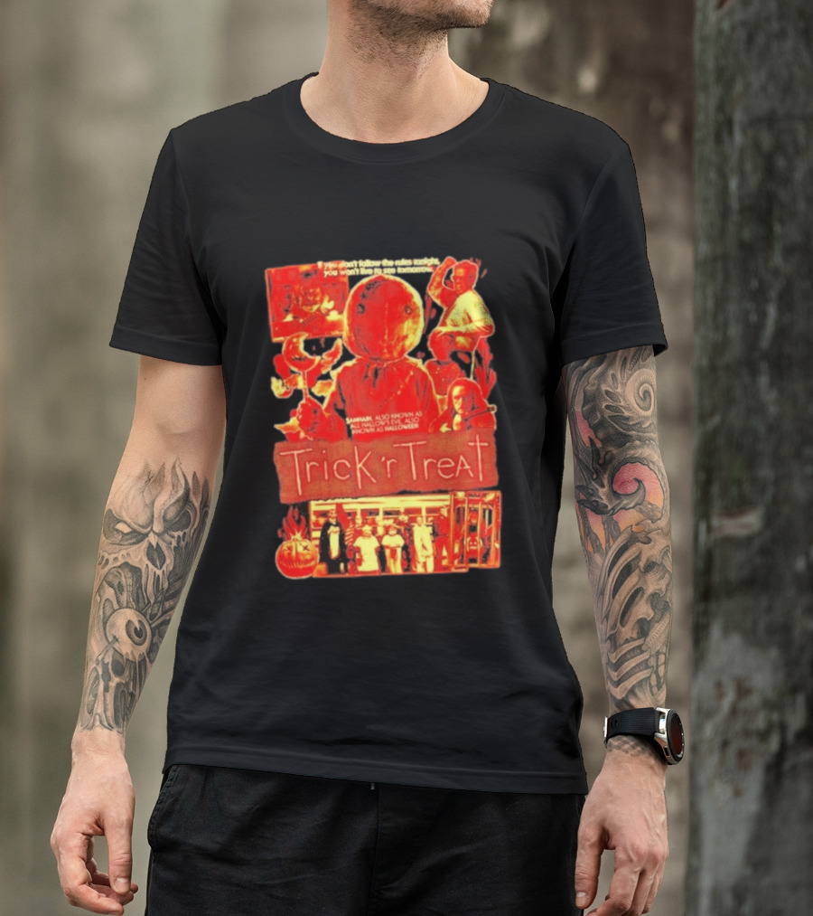 Trick 'r Treat Samhain Halloween Iconic Horror T-Shirt