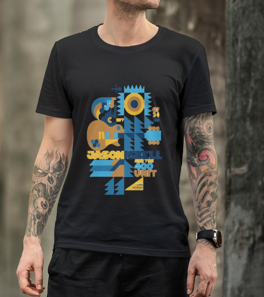 Jason Isbell And The 400 Unit At Kresge Auditorium Interlochen MI July 24 2026 T-Shirt