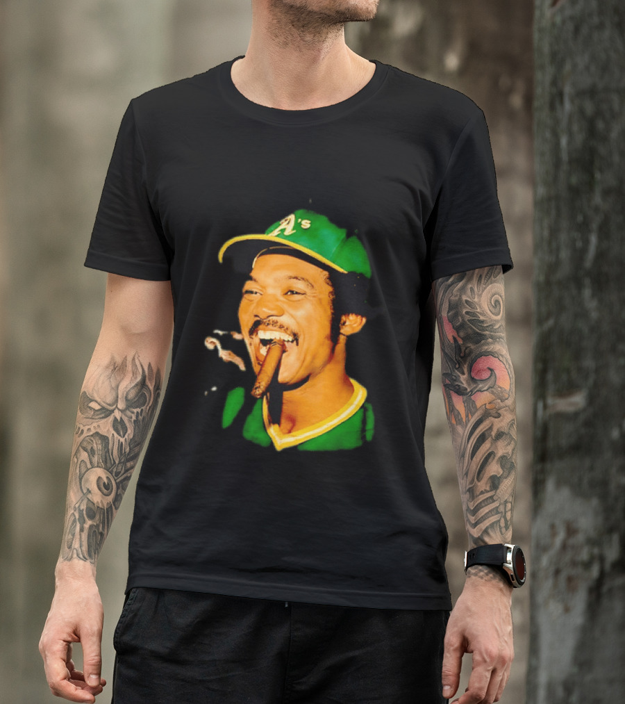 Reggie Jackson Mr October Oakland Athletics Vintage 70s Baseball Legend T-Shirt