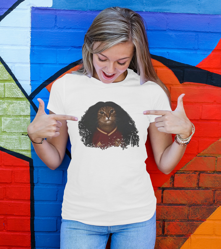 Caturella 24 Cat With Hair In Spain Soccer Jersey T-Shirt